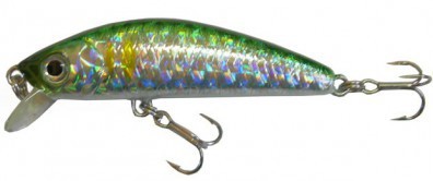 Воблер YO-ZURI F199 L-Minnow 44мм C44 - Green/Silver