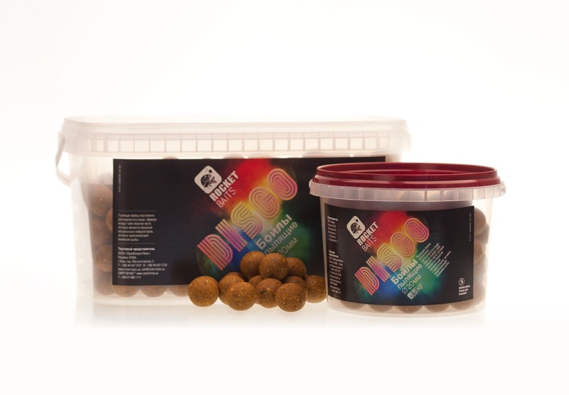 Бойлы Rocket Baits пылящие Disco 20 мм, 2 кг