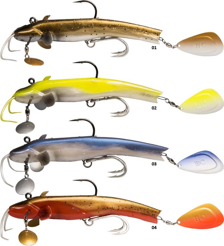 Силиконовая приманка Black Cat Baby Spin Cat