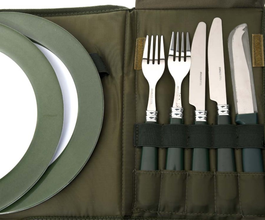 Набор посуды Carp Pro Dinner Set на 2 персоны