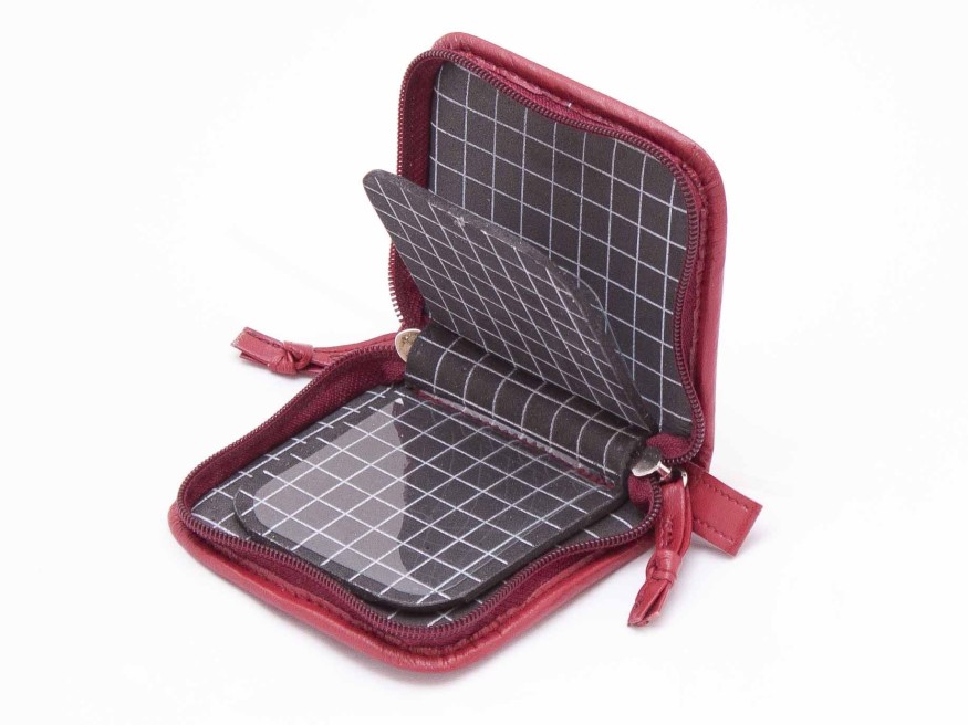 Кошелек для блесен KIBAS бордовый