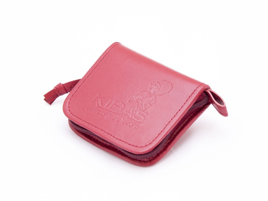 Кошелек для блесен KIBAS бордовый