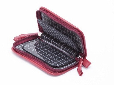 Кошелек для блесен KIBAS бордовый