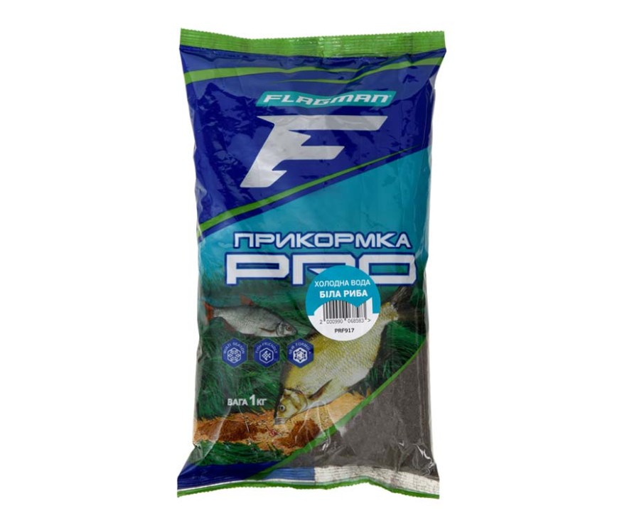 Прикормка Flagman Холодная вода Белая Рыба 1кг