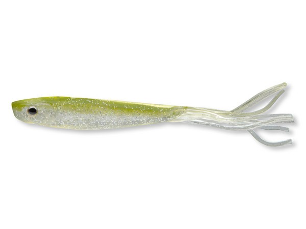 Съедобный силикон Cormoran K-Don S6 11.5cm Yellow-flitter