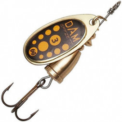 Блесна-вертушка Dam Effzett Executor 8гр (blacky)