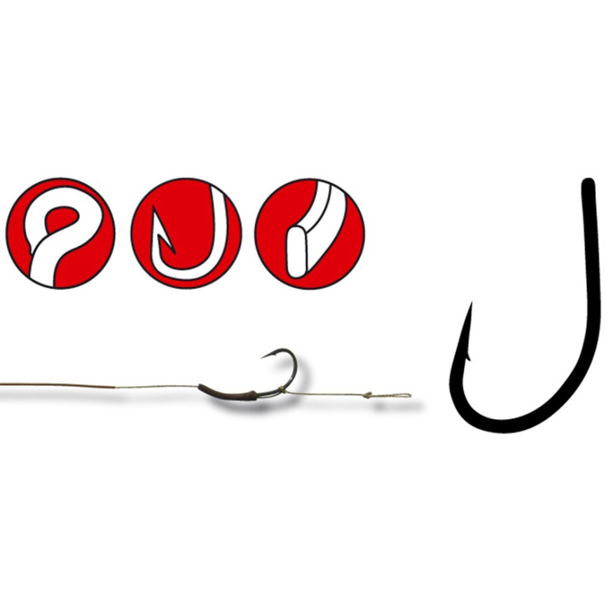 Крючок Gamakatsu G-Carp Super LW MB4 Black 002 10шт.