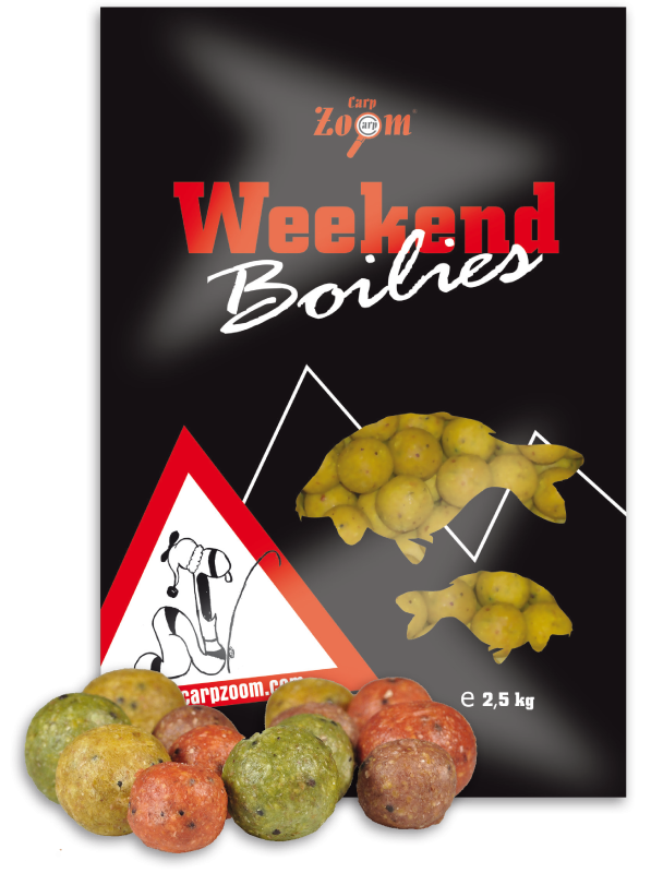 Бойлы Carp Zoom Weekend Boilies Fruit Mix 16+20 mm 2