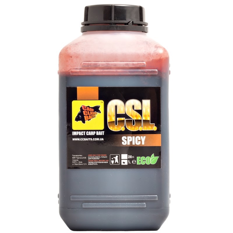 Жидкая питательная добавка CC Baits CSL Spicy 5000 ml