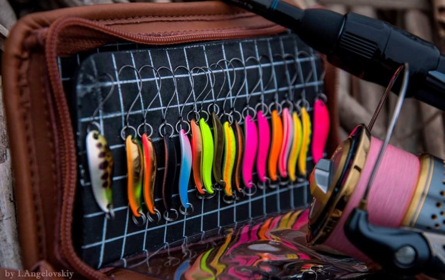 Кошелек для блесен KIBAS коричневый