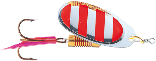 Блесна-вертушка D.A.M. Effzett Standart (red stripes)