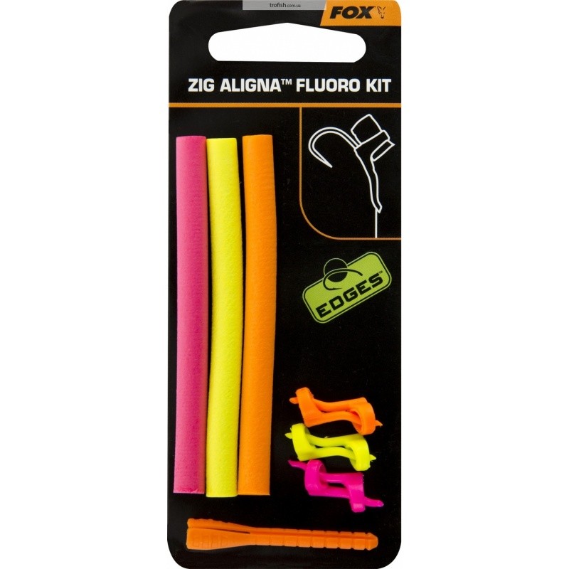 Набор для зиг-риг Fox Aligna Kit (pink/yellow/orange)