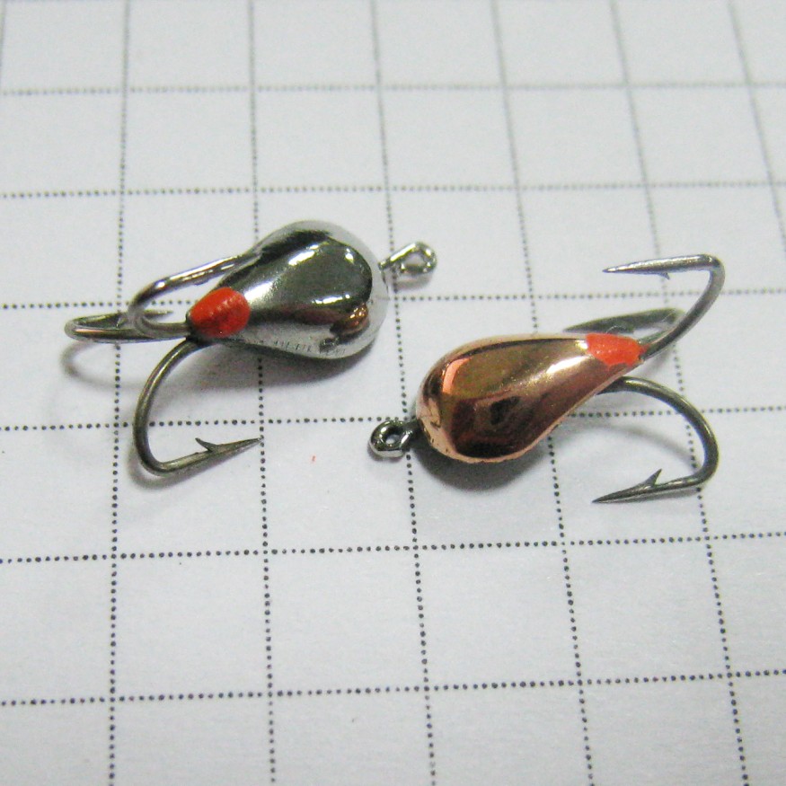 Блесна Парус Чертик паянный Gold № 2