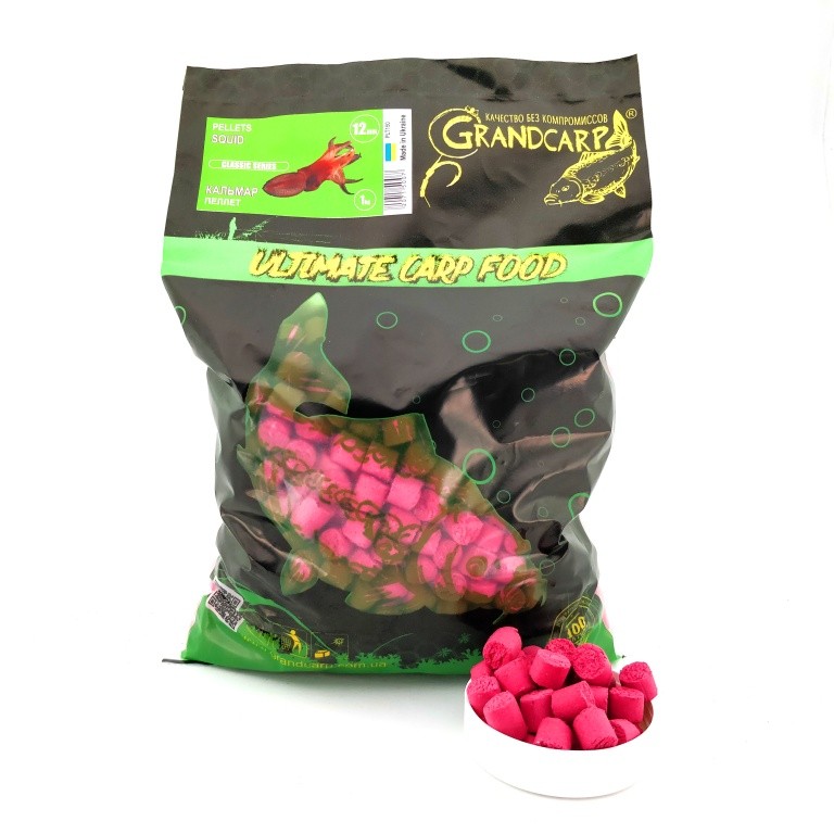 Пеллет КАЛЬМАР серия CLASSIC Ø12 мм 1 кг (PLT150)