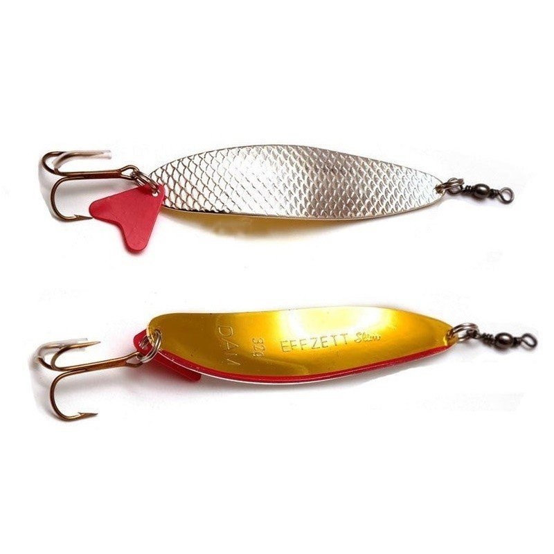 Блесна-колебалка D.A.M. Effzett Slim Standart (silver/gold)