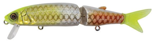 Воблер Jackall Magallon 113mm 13.7g Albino Chart Pirarucu Suspending