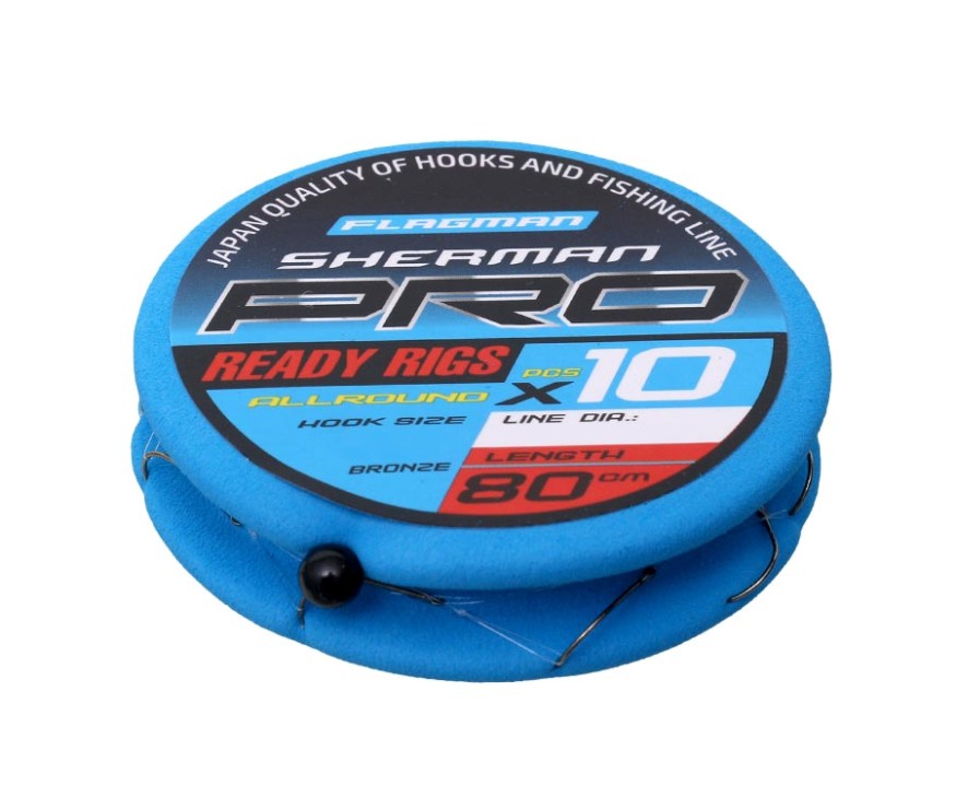 Готовый поводок Flagman Sherman Pro Allround Ready Rigs №16
