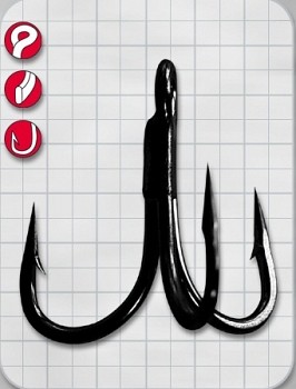 Крючок тройник Gamakatsu Treble 16 Tinned 5/0