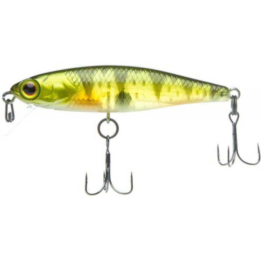 Воблер Jackall Tiny Fry 38SP 38мм 1,5г Ghost G Perch Suspending