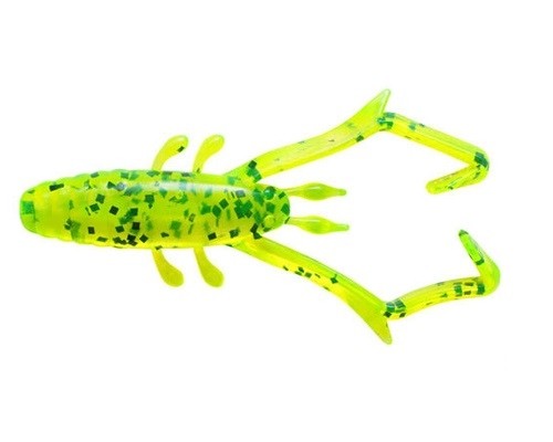 Съедобный силикон Reins DELTA SHRIMP 419 Chart pepper 12 шт (5см)