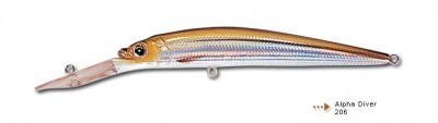 Воблер Strike Pro Alpha Diver 110мм JL-062F - 206