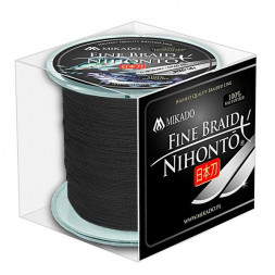 Шнур Mikado Nihonto Fine Braid 300м 0,12мм 8,80кг black