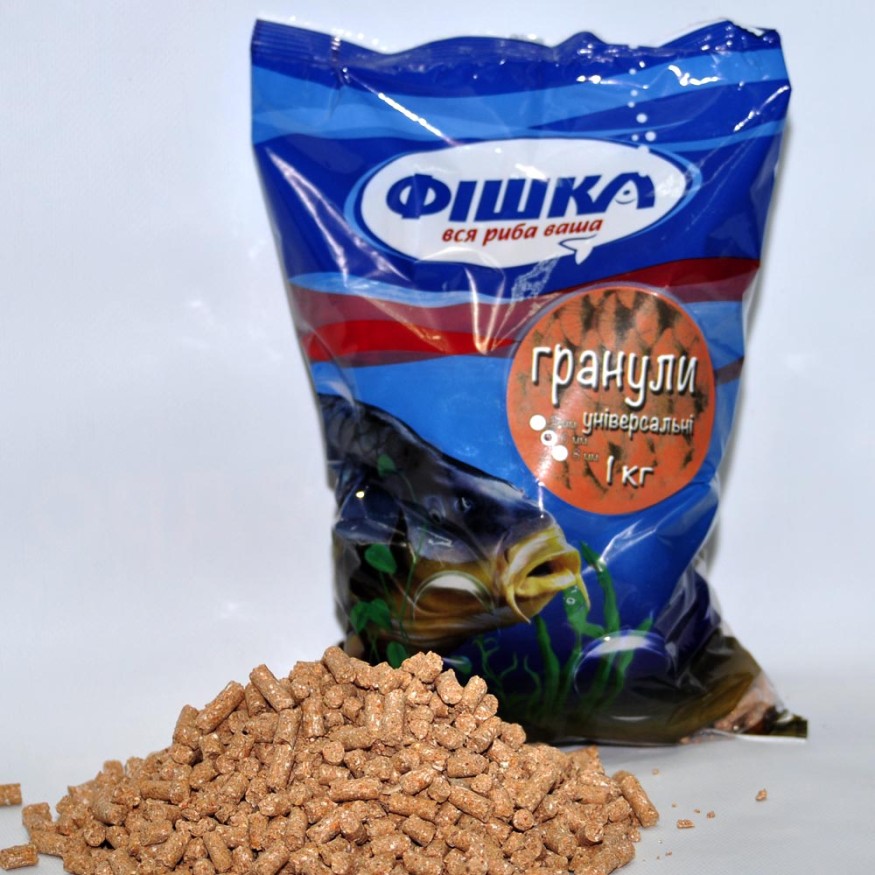 Пеллетс Фишка Универсальный 6мм 1кг