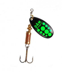 Блесна-вертушка D.A.M. Effzett Standart Black (green)