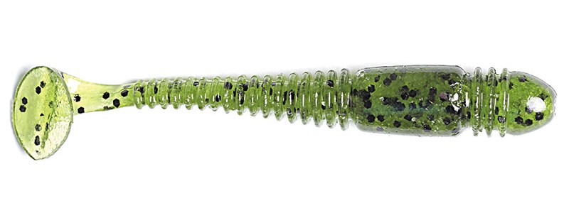 Съедобный силикон Lucky John Tioga 2.9&quot; Watermelon 7шт