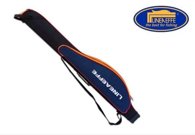 Чехол Lineaeffe жесткий для удилищ с катушками+наружный карман 135см