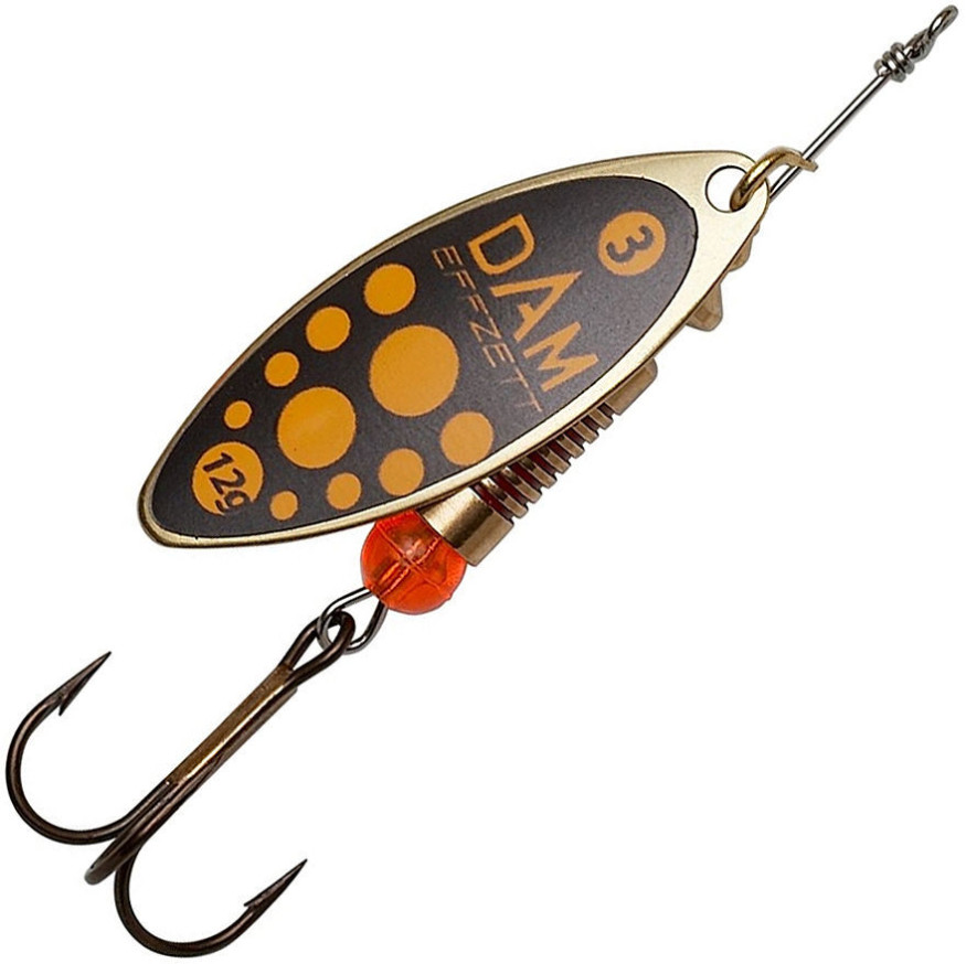 Блесна-вертушка DAM Effzett Predator 12гр (blacky)