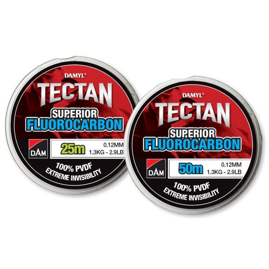 Леска DAM Tectan Superior Fluorocarbon NEW 25m прозрачная