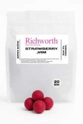 Бойлы Richworth Strawberry Jam 20mm 1kg
