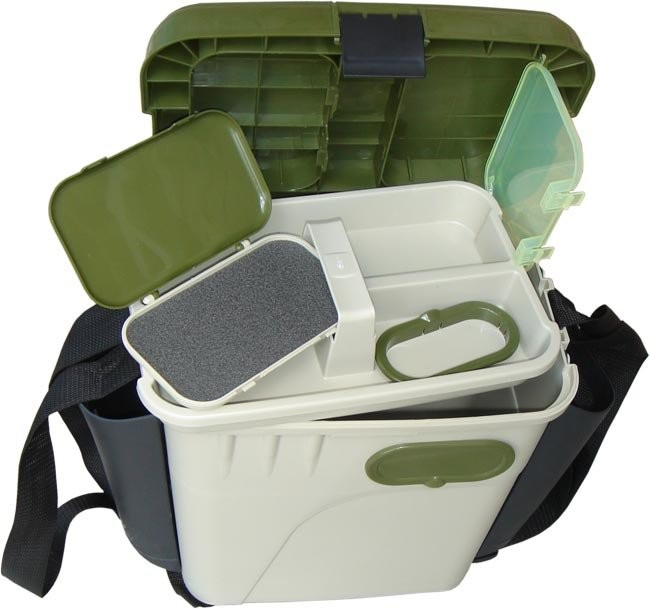 Набор для зимней рыбалки LSV (ледобур+ящик)