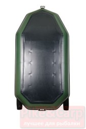 Надувная лодка Bark B-270P гребная двухместная с привальным брусом