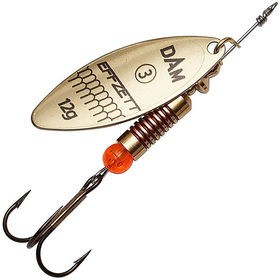 Блесна-вертушка DAM Effzett Predator 12гр (gold)