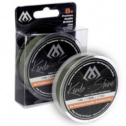 Шнур Mikado Kendo Shine Braid 150м 0,08мм 5,71кг green