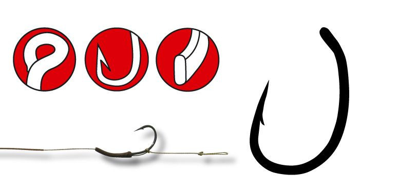 Крючок Gamakatsu G-Carp Super Rig Hook Black 002