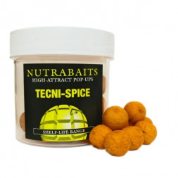 Бойлы Nutrabaits POP-UP TECNI-SPICE 15мм