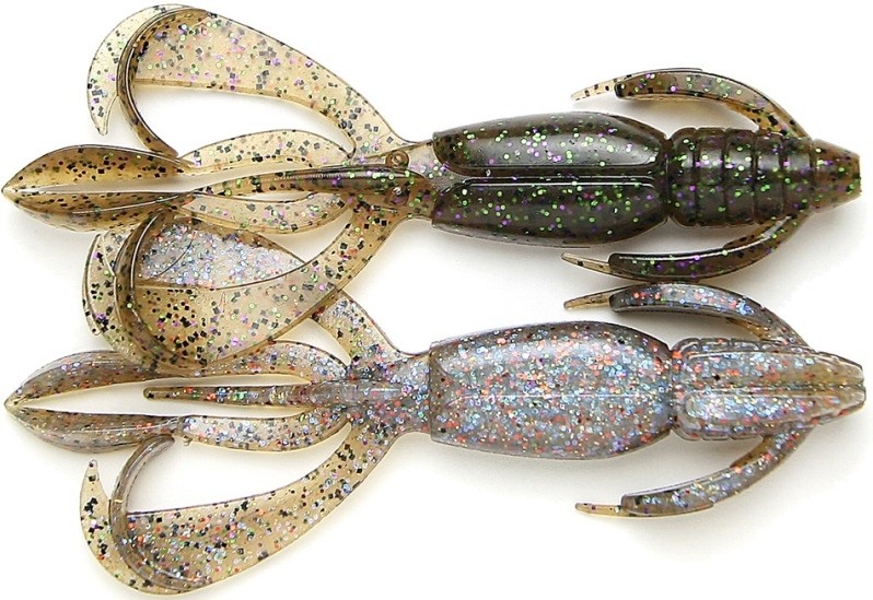 Съедобный силикон Keitech Crazy Flapper 409 electric candy