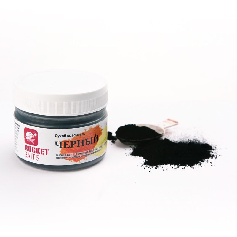 Краситель сухой Rocket Baits "Черный"