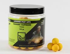 Бойлы Rod Hutchinson Pop Ups Banana Supreme 14mm 100gr