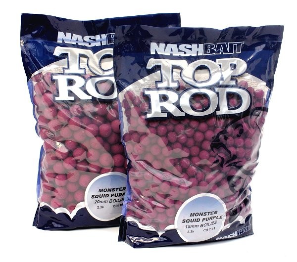 Бойлы Nash Monster Squid Purple 15mm 750g
