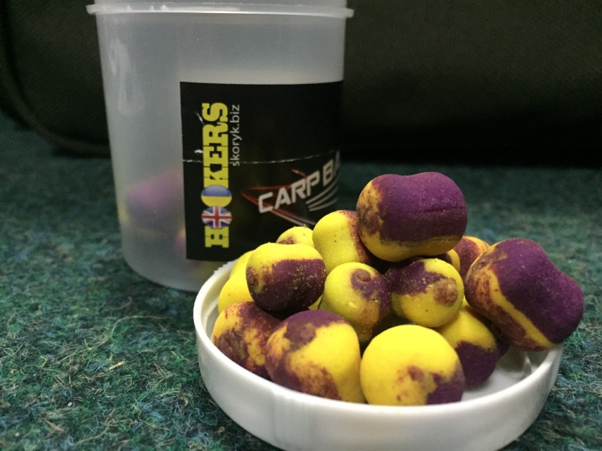 Бойлы Carpballs Hookers Dumbels Plum 10-14mm 40шт