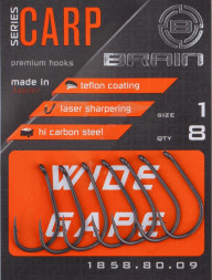 Крючки Brain Wide Gape #1 8шт