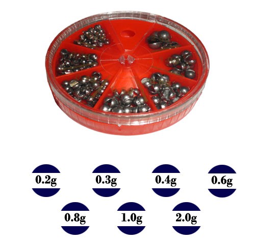 Набор грузов-дробинок Fishing Roi 100 гр