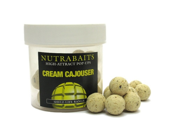 Бойлы Nutrabaits POP-UP CREAM CAJOUSER 15мм