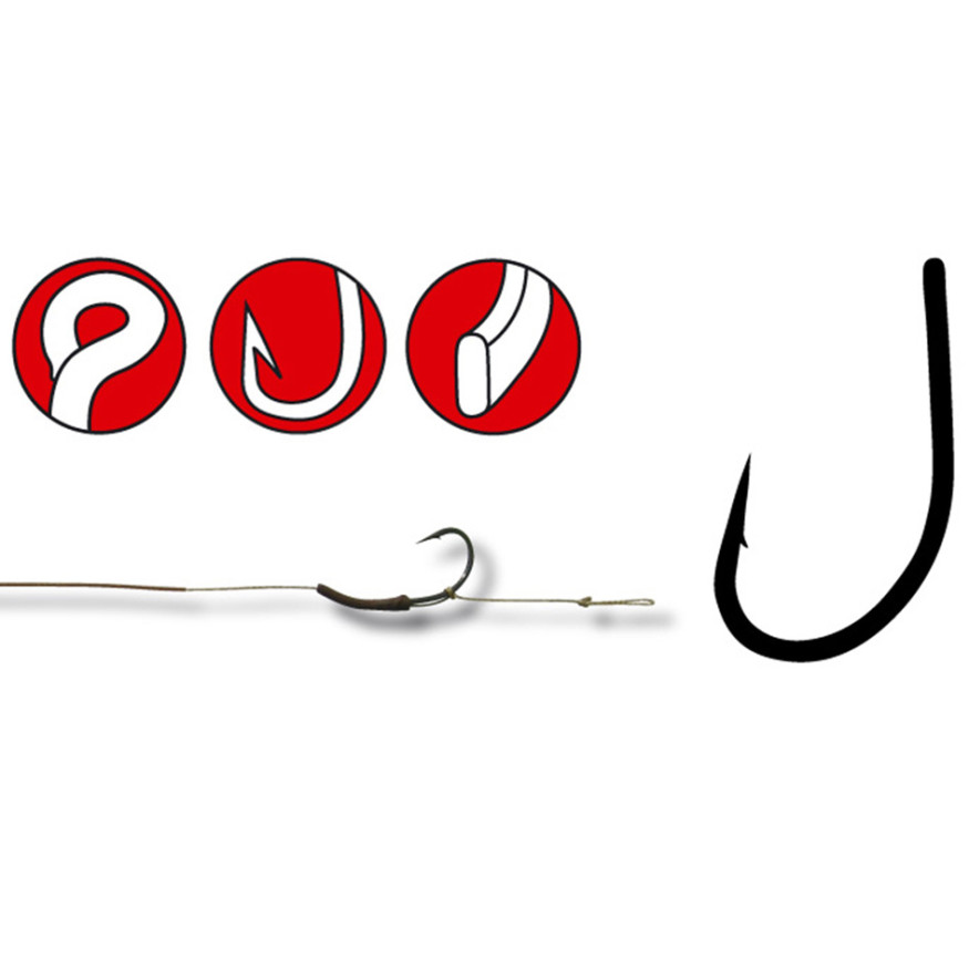 Крючок Gamakatsu G-Carp Super Black 008