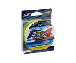 Шнур Flagman PE Hybrid F4 150m Fluo Yellow 0.16mm
