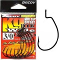 Офсетный крючок Decoy Worm 25 Hook Wide 2, 8 шт